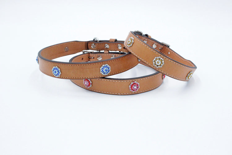 DESIGNER Embellished Dog Collars