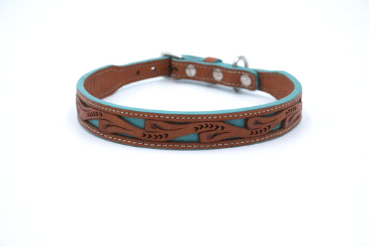 DESIGNER CARVED Dog Collar