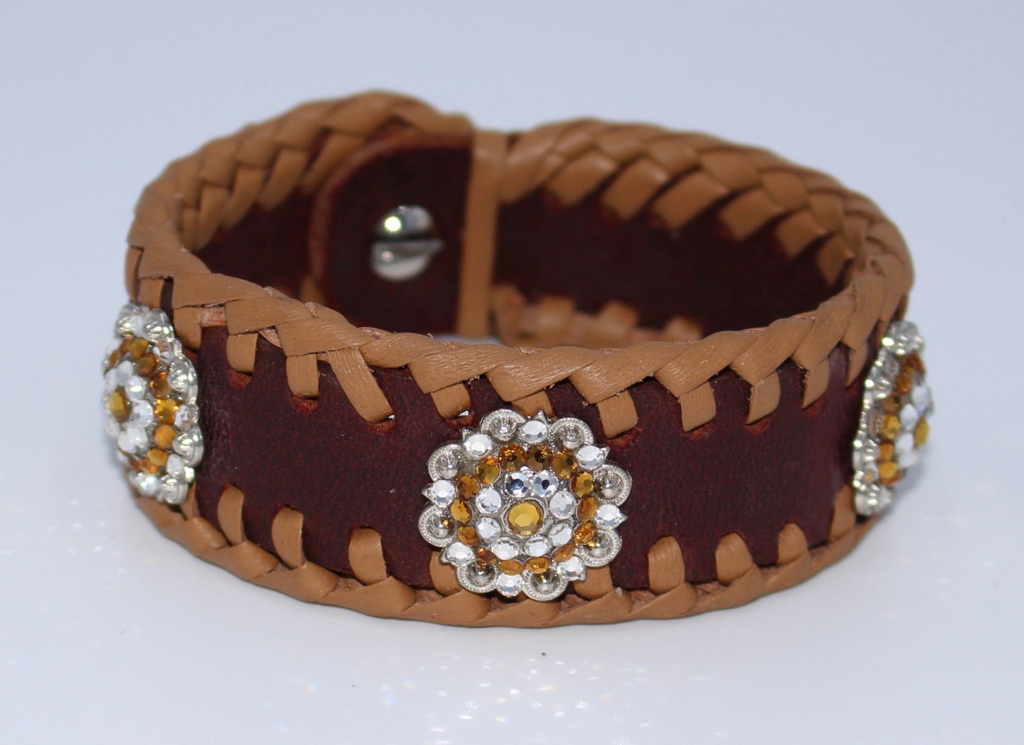 DESIGNER Woven Leather Bracelet